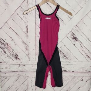 Arena Powerskin Carbon Flex Open-back Kneeskin Racing Suit